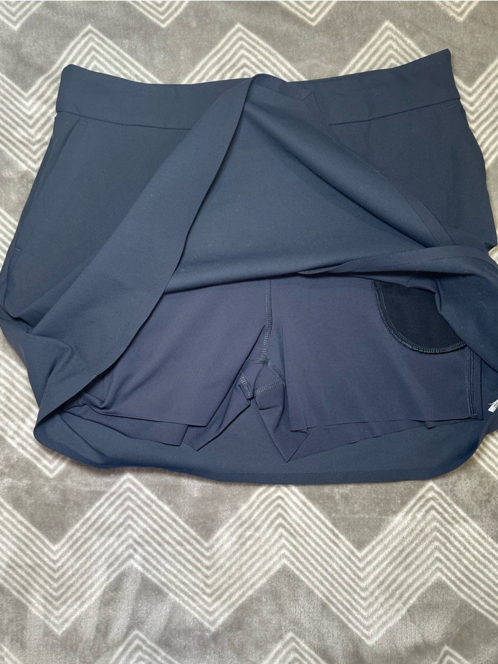 RHONE Navy Blue Birdie Wrap Skort - Picture 7 of 12